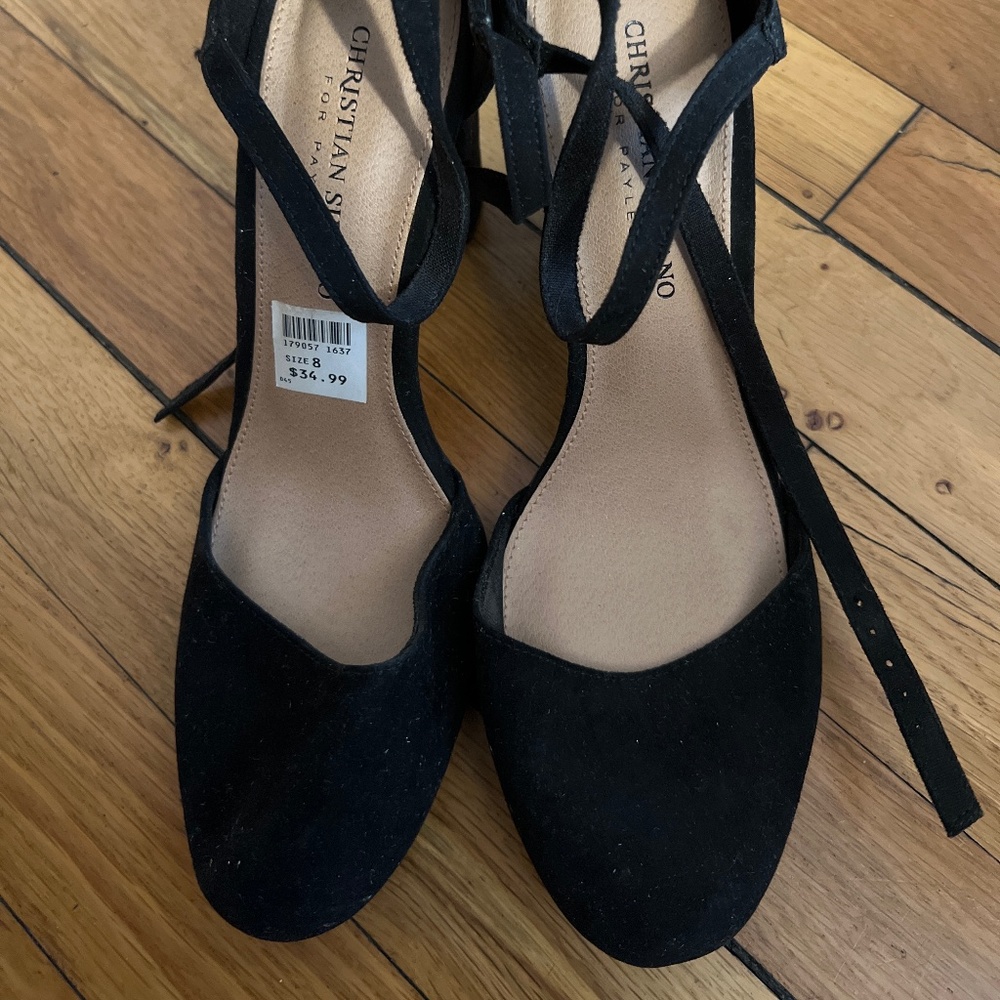 Black heels